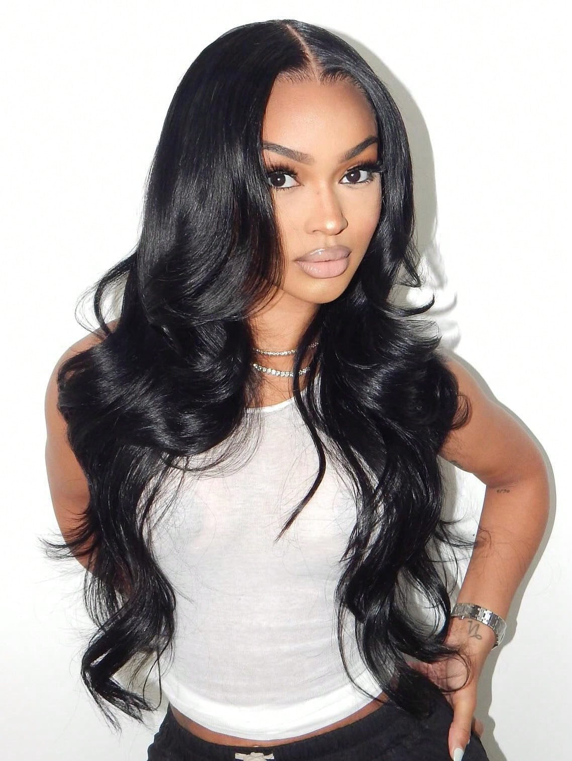 38-42Inch 13X4 Ear to Ear Body Wave Lace Front Wigs Human Hair 200% HD Transparent Frontal Glueless Air Wigs Human Hair with Baby Hair for Women High Density Brazilian Virgin 5X5 13X6 Human Hair Wig