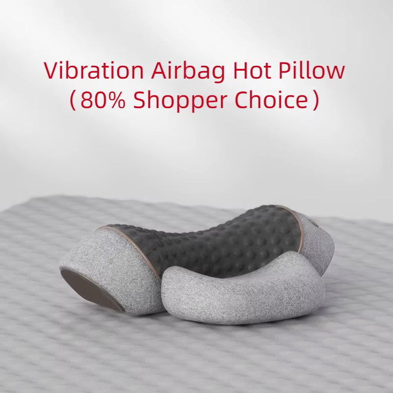 Hot Cervical Pillow Spine Sleeping Neck Massager Spine Non-Traction Heating Compress Neck Masajeador Pillow Relaxation Treatment