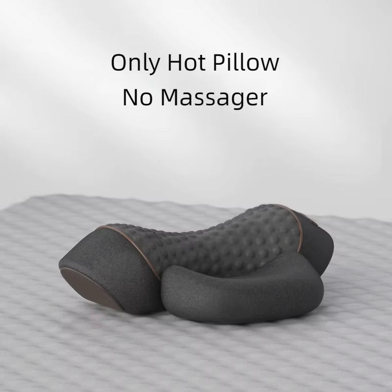 Hot Cervical Pillow Spine Sleeping Neck Massager Spine Non-Traction Heating Compress Neck Masajeador Pillow Relaxation Treatment
