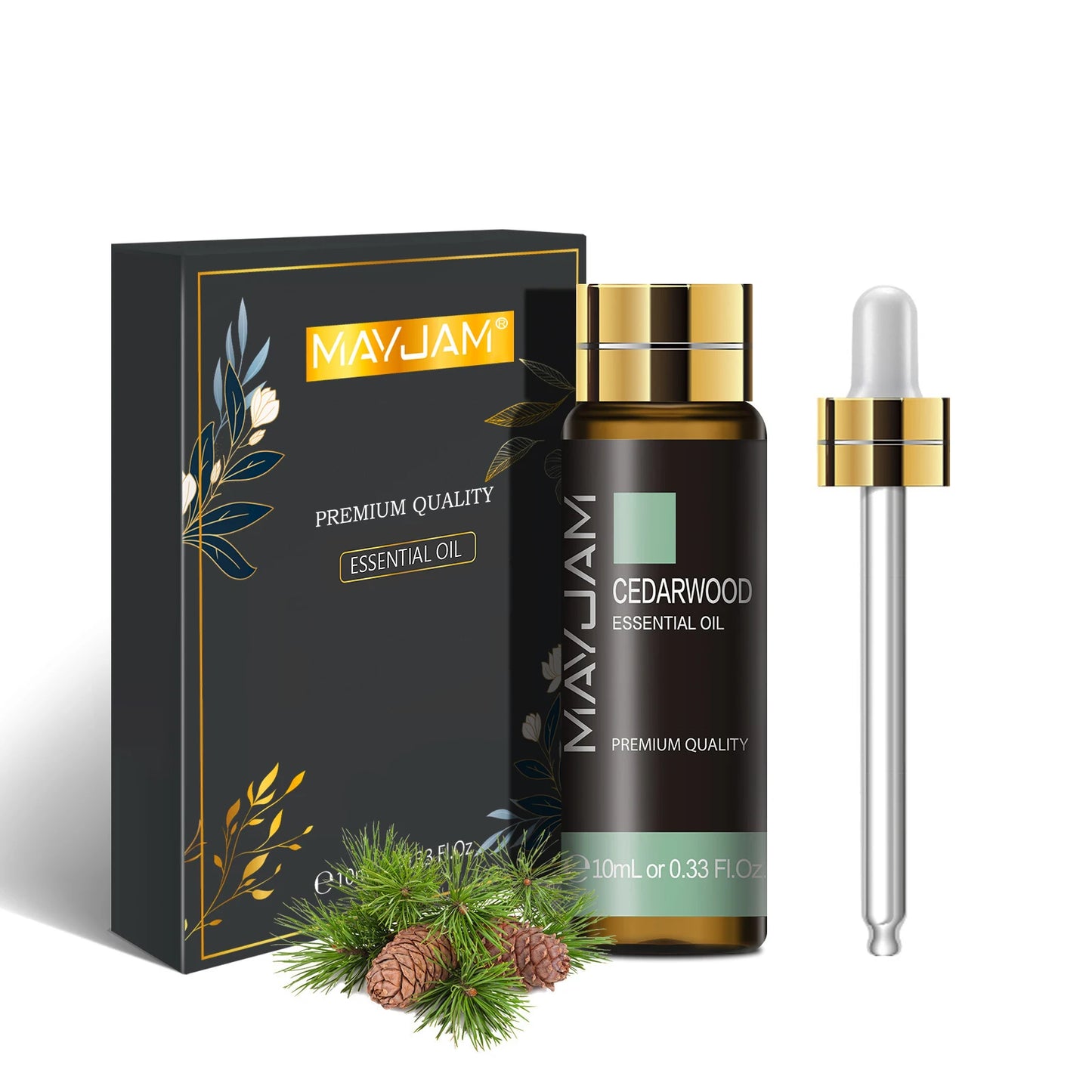 10ML Aromatic Diffuser Essential Oil Lavender Vanilla Myrrh Fragrance Oil for Soaps Candle Making Massage Humidifiers